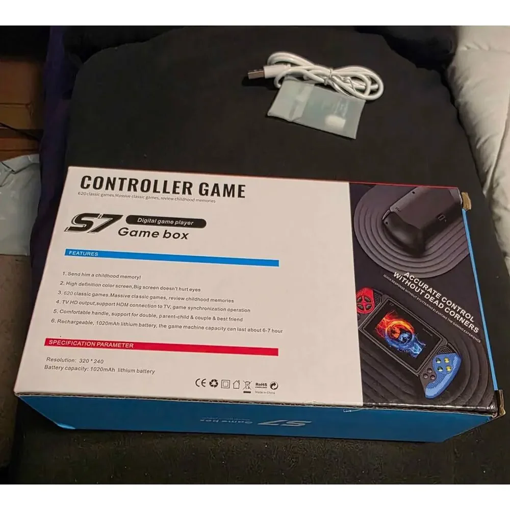S7 Digital Game Player Game Box 620 Classic Games